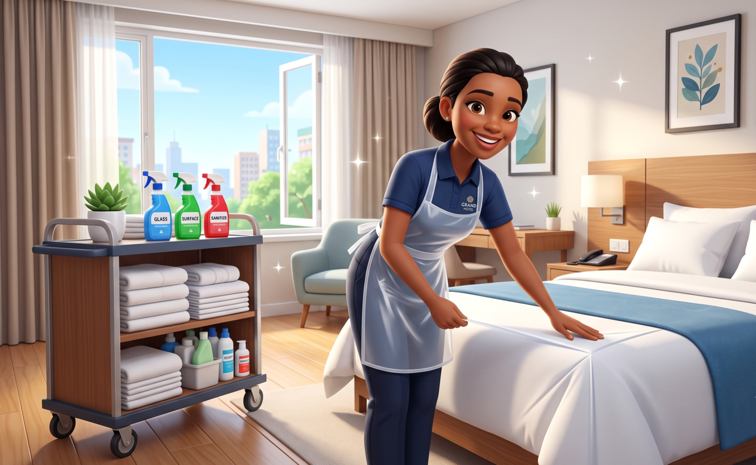 Provide Housekeeping Services to Guests